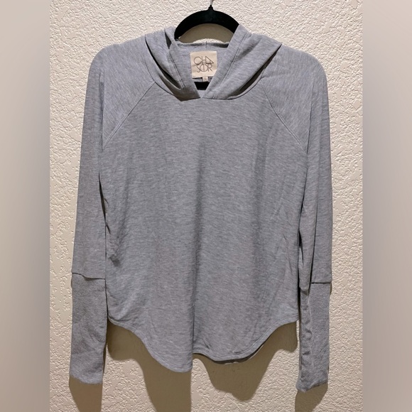 Chaser Tops - NWT Chaser Light Weight Hoodie Pullover Grey Color Size S Very Soft